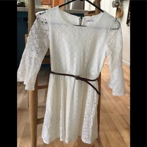 Girls Boho Lace Dress
